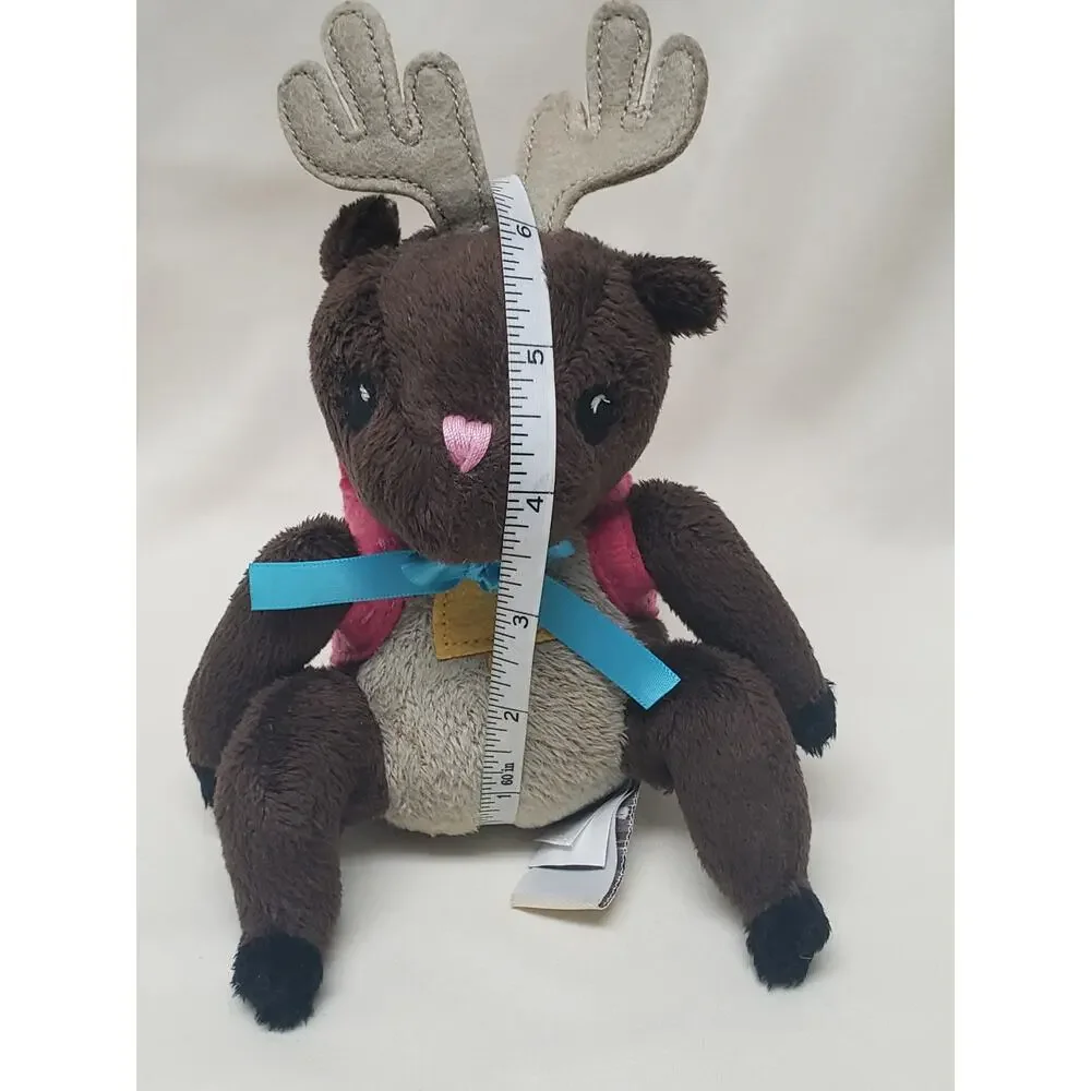 Old Navy Reindeer Plush GC Holder Stuffed Animal